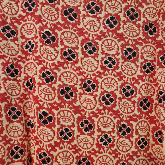 Women's Lucky Brand Floral Boho Long Sleeve Blouse, Size L - Picture 9 of 13